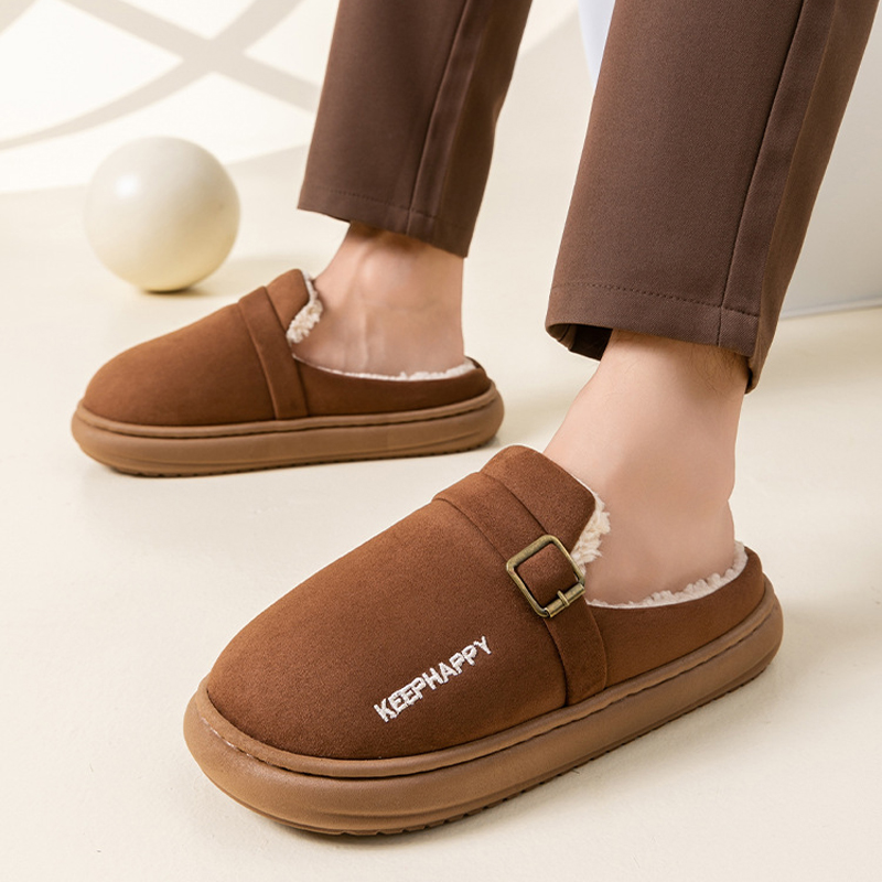 Men'S Shoes Grip - Haus Slipper Frauen Winter Warme Fuzzy