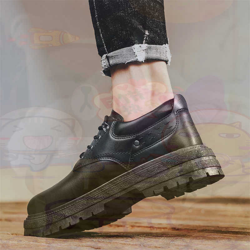 Men Shoes On Clearance - Dunkles Naturleder, modische Turnschuhe, Tennis-Herren-Turnschuhe, modische