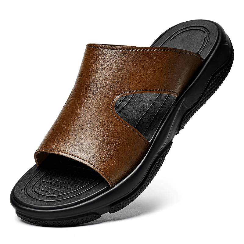 Herren-Slipper aus Leder, ruts – Men Shoes Marks Bewertung und Preis