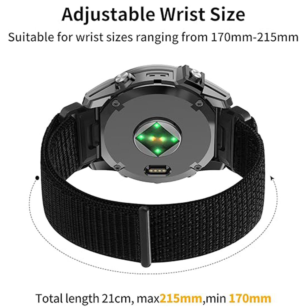 26mm 22mm QuickFit Nylon-Uhren – Velcro Strap Sandal Bewertung und Preis