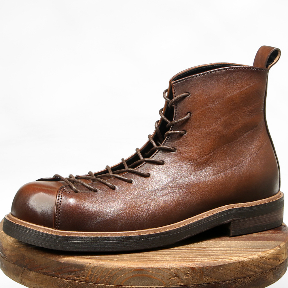 Echtleder Runde Zehenpartie Ca – Men'S Shoes Dress Casual Bewertung und Preis