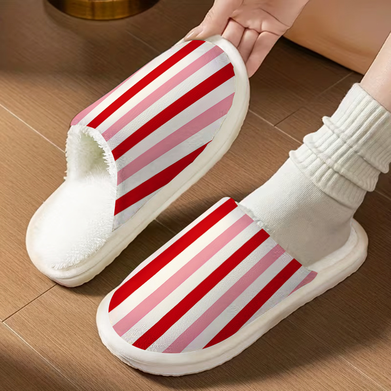 Rot-Rosa Gestreifte Luxus-Plüs – Men Shoes Red Bewertung und Preis