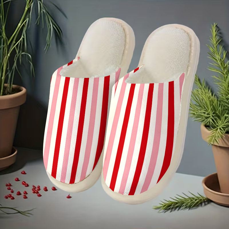 Rot-Rosa Gestreifte Luxus-Plüs – Men Shoes Red Bewertung und Preis