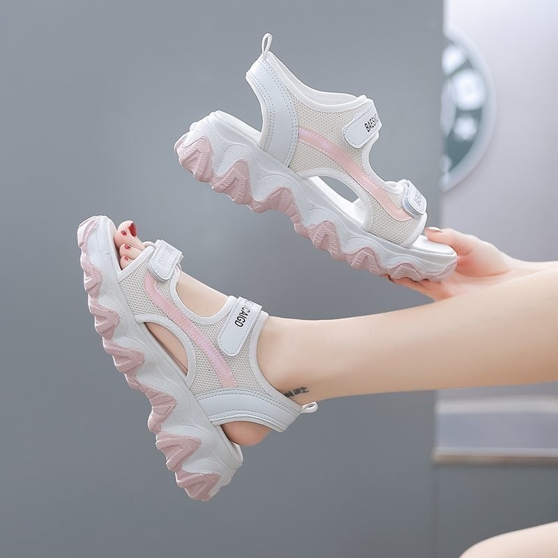 2026 Sommer Damen Koreanischer – Velcro Strap Sandal Bewertung und Preis