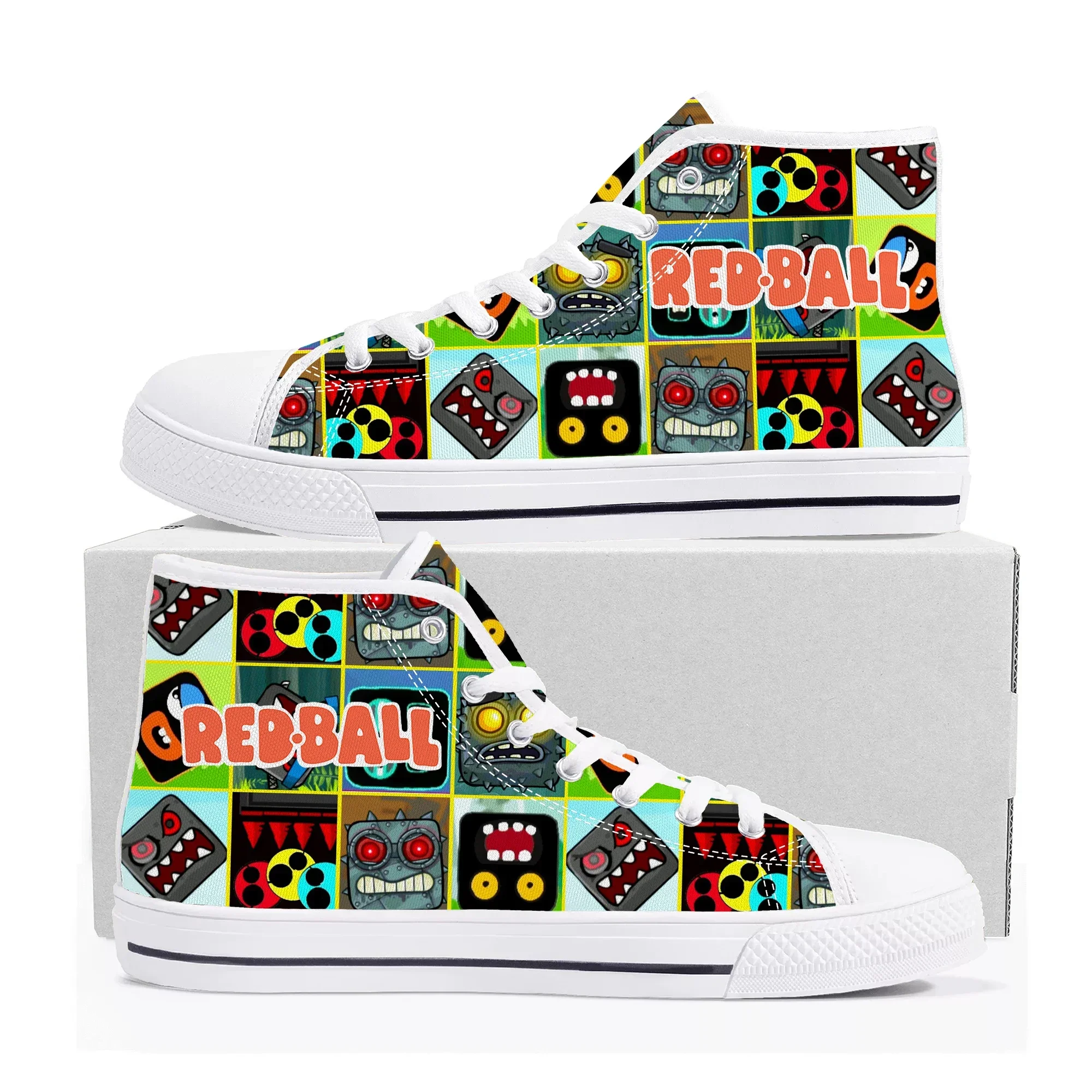 Red Ball High-Top-Sneaker, Hot – Men Shoes Red Bewertung und Preis