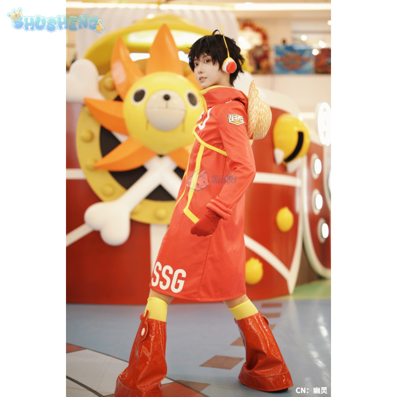 Monkey D. Ruffy Egghead Cospla – Men Shoes Red Bewertung und Preis