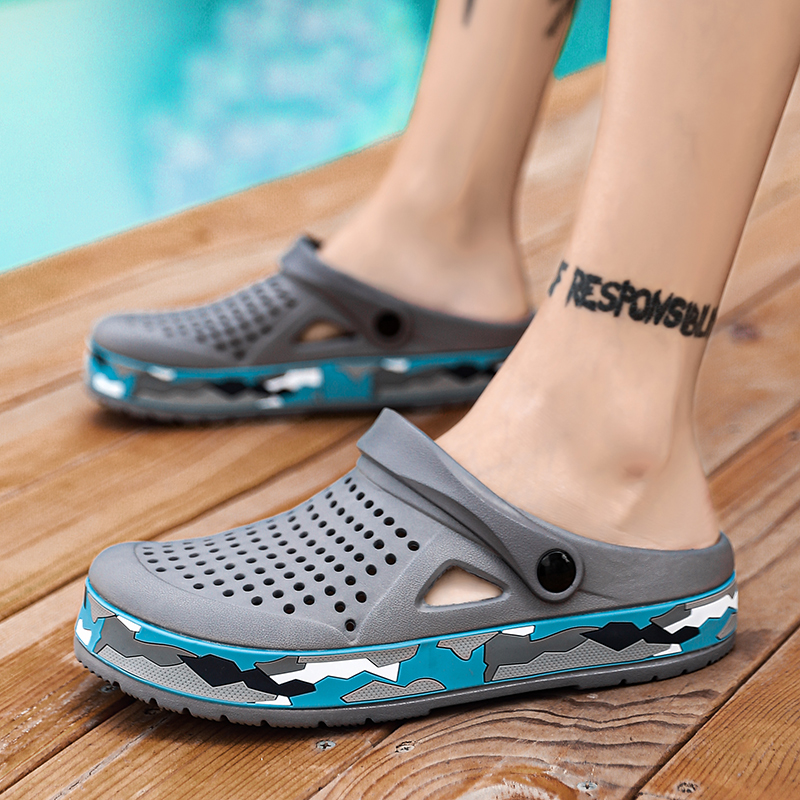 Sommer Männer Schuhe Clogs Hau – Men Shoes Marks Bewertung und Preis