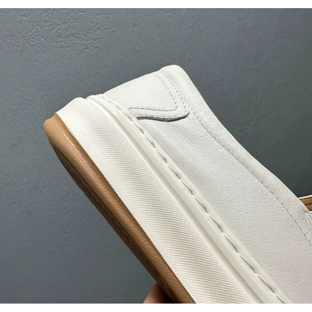 Luxuriöse weiße Leder-Freizeit – Men'S Shoes Smart Bewertung und Preis