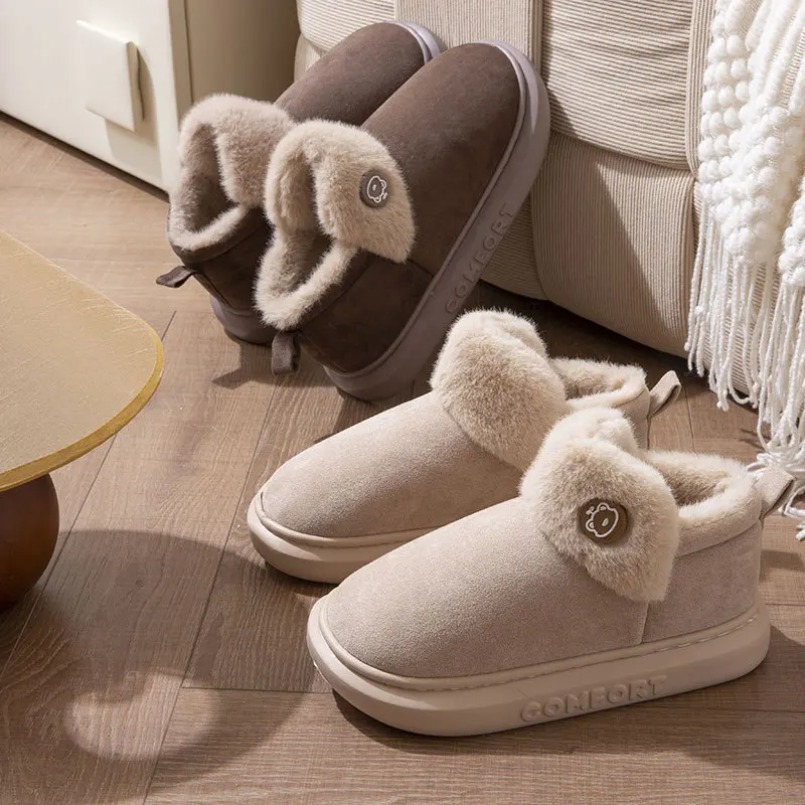 Haus Fuzzy Slipper Frauen Flau – Men'S Shoes Grip Bewertung und Preis