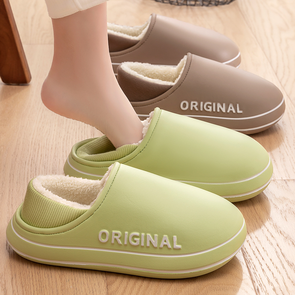 Haus Fuzzy Slipper Frauen Wint – Men'S Shoes Grip Bewertung und Preis
