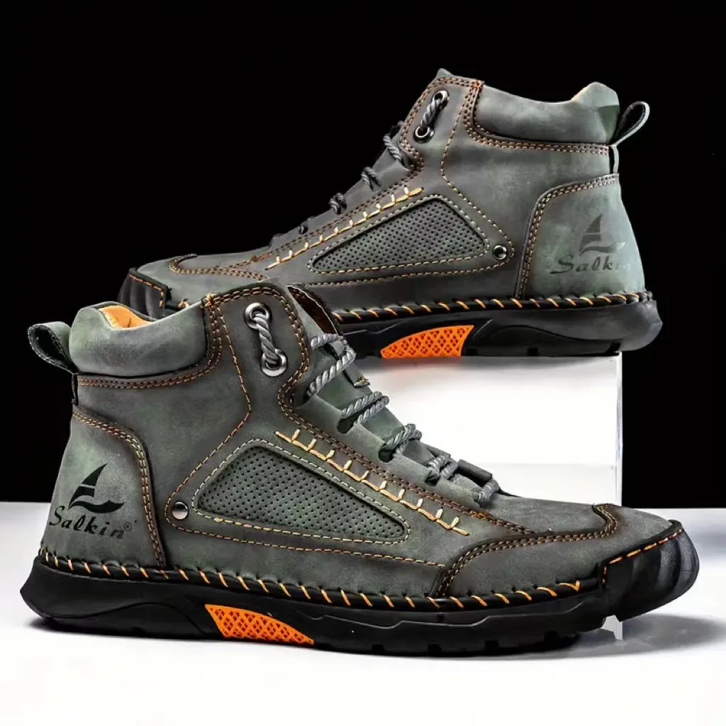 Handgenähte Herrenstiefel in Ü – Men'S Shoes Dress Casual Bewertung und Preis