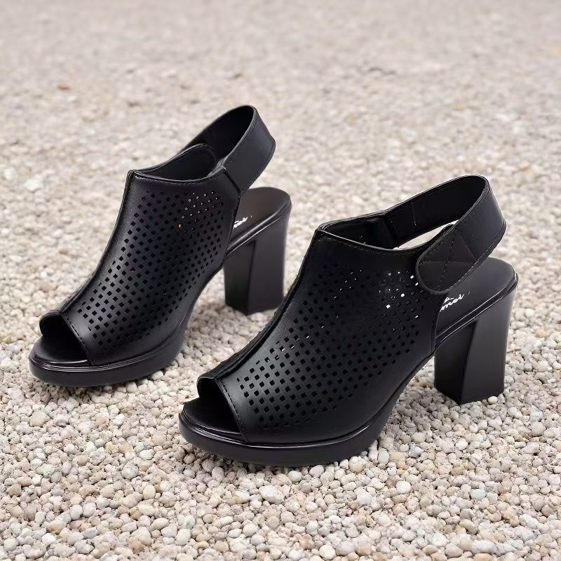 Damen Sandalen in großen Größe – Velcro Strap Sandal Bewertung und Preis