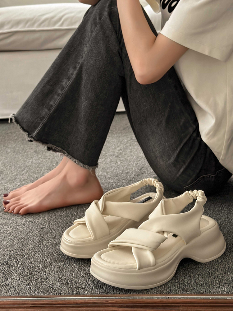 Damen Sommer 2026 Neue Plateau – Velcro Strap Sandal Bewertung und Preis