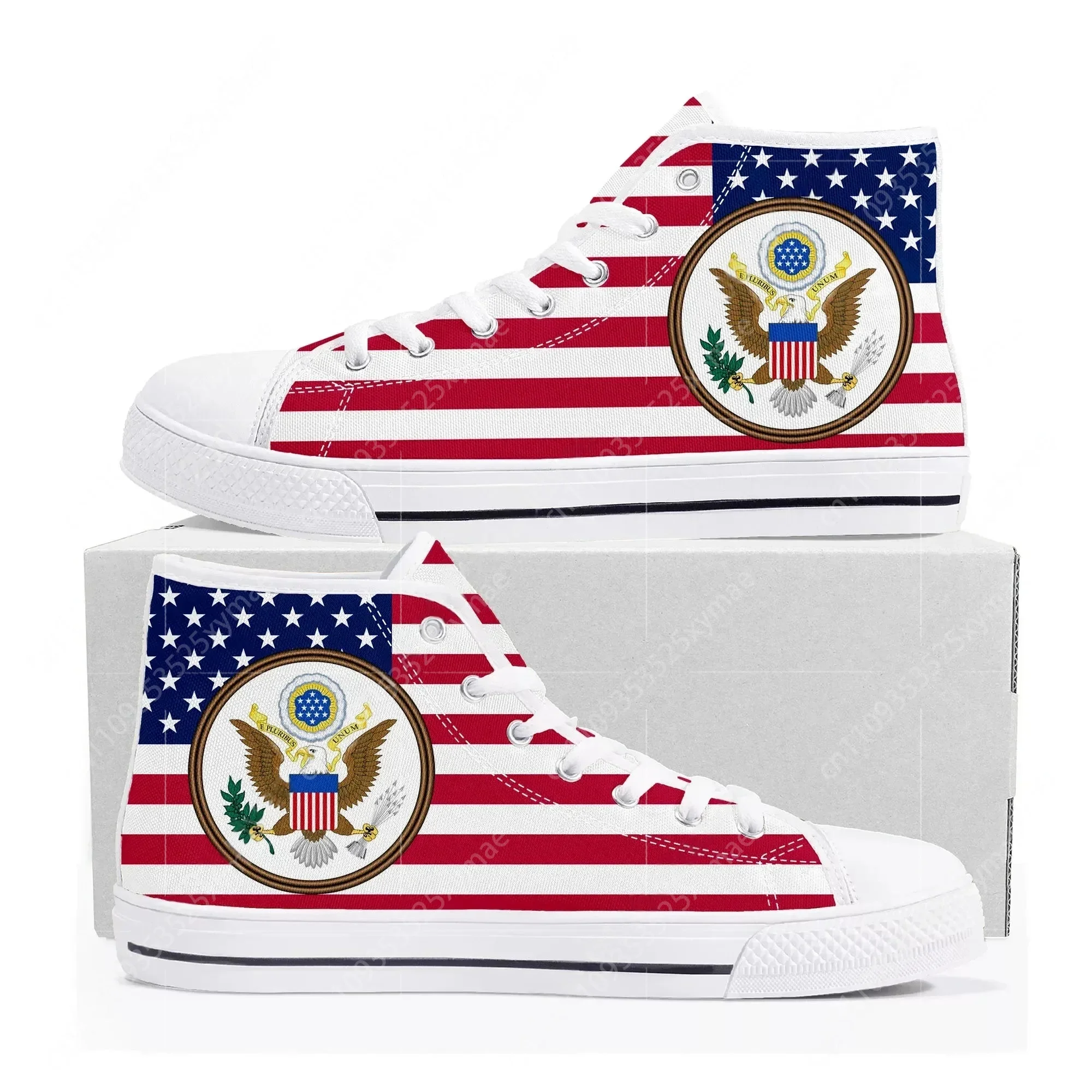 Lustige USA-Flagge, amerikanis – Men Shoes Red Bewertung und Preis