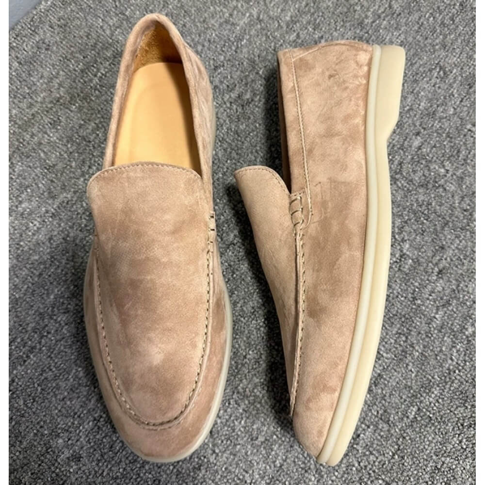 Luxuriöse beige Wildleder-Frei – Men'S Shoes Smart Bewertung und Preis